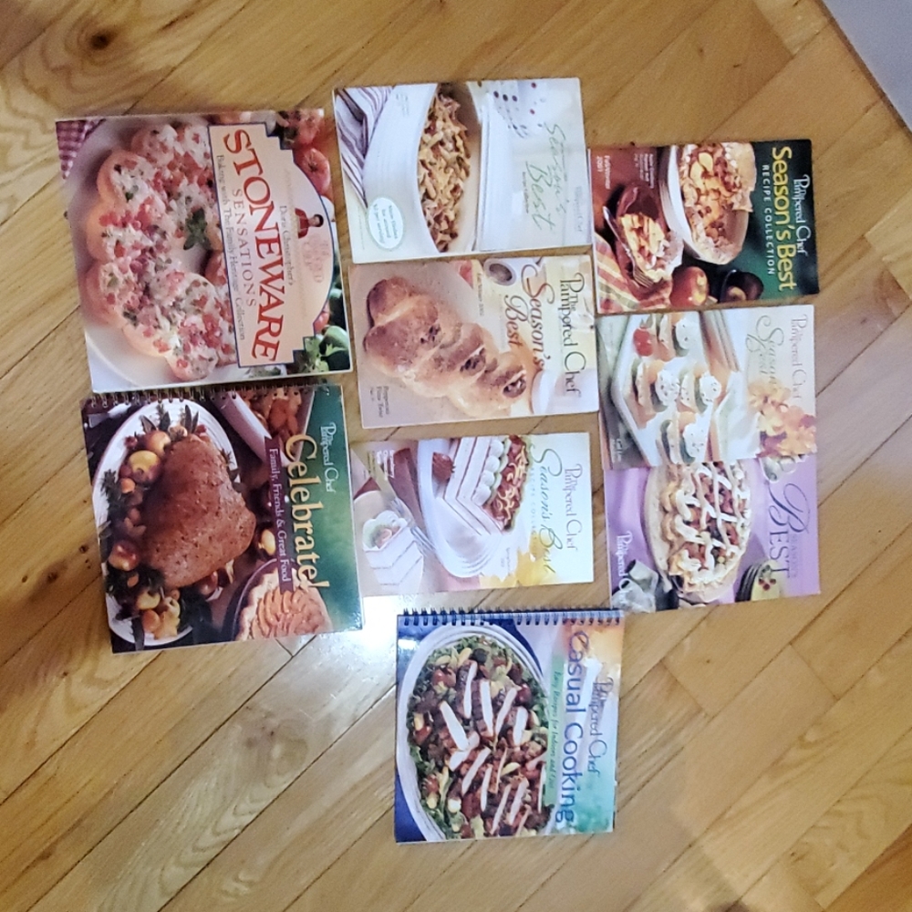 Pampered Chef Cookbook Bundle